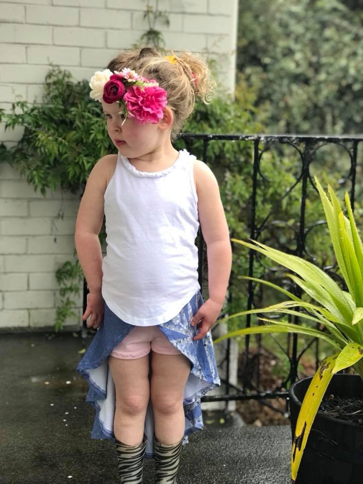 Girl's Be Invincible Skort Pattern - Ellie and Mac, Digital (PDF) Sewing Patterns | USA, Canada, UK, Australia