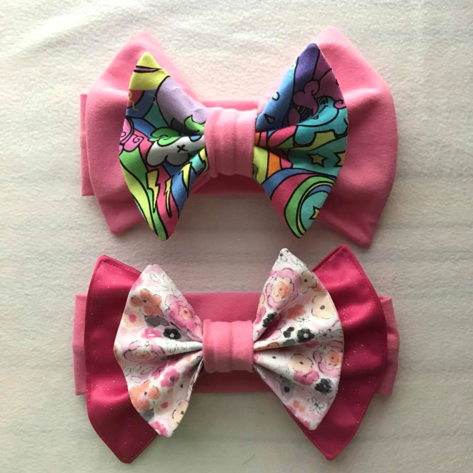 Be Posh Bow Headband Pattern - Ellie and Mac, Digital (PDF) Sewing Patterns | USA, Canada, UK, Australia