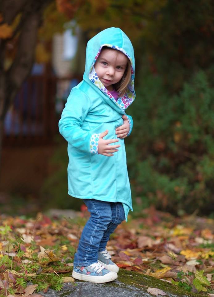 Girl's Stay Cozy Jacket Pattern - Ellie and Mac, Digital (PDF) Sewing Patterns | USA, Canada, UK, Australia