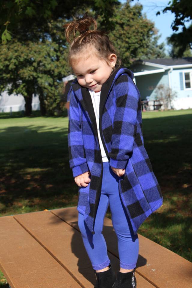 Girl's Stay Cozy Jacket Pattern - Ellie and Mac, Digital (PDF) Sewing Patterns | USA, Canada, UK, Australia