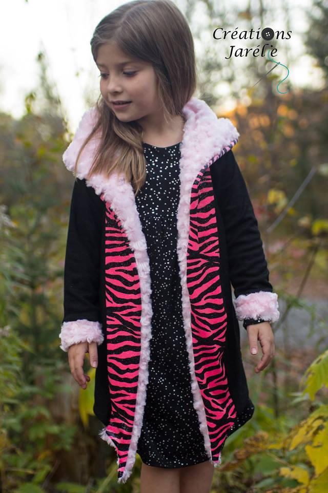 Girl's Stay Cozy Jacket Pattern - Ellie and Mac, Digital (PDF) Sewing Patterns | USA, Canada, UK, Australia