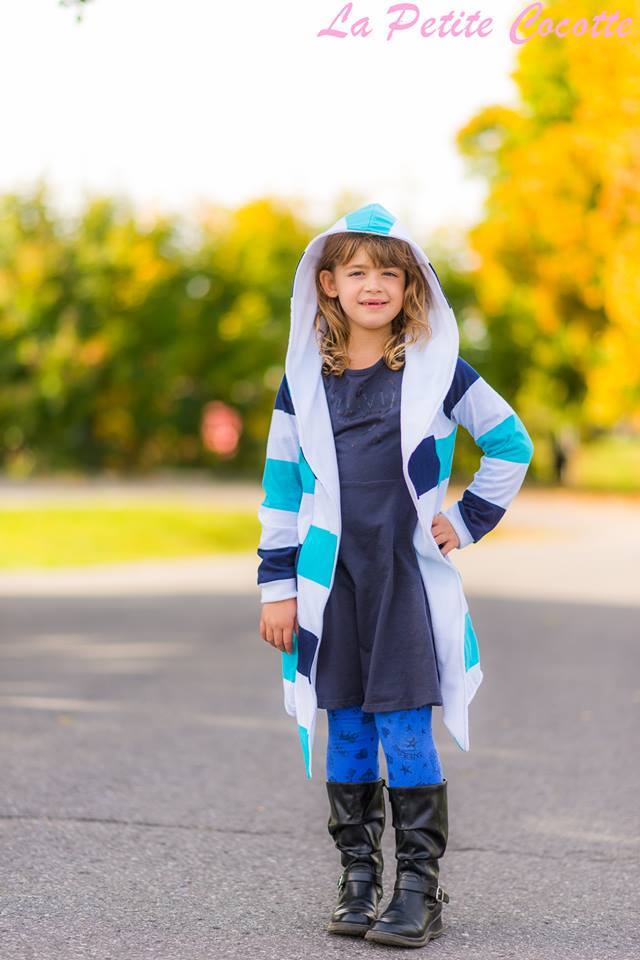 Girl's Stay Cozy Jacket Pattern - Ellie and Mac, Digital (PDF) Sewing Patterns | USA, Canada, UK, Australia