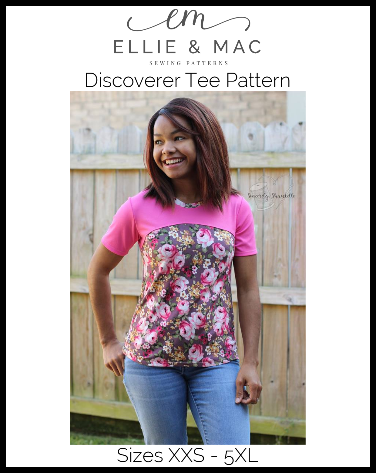 Adult Discoverer Tee Pattern