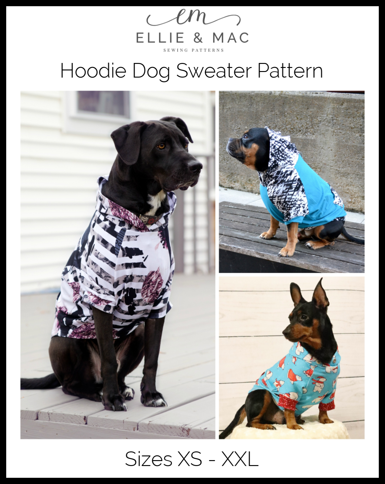 Hoodie Dog Sweater Pattern