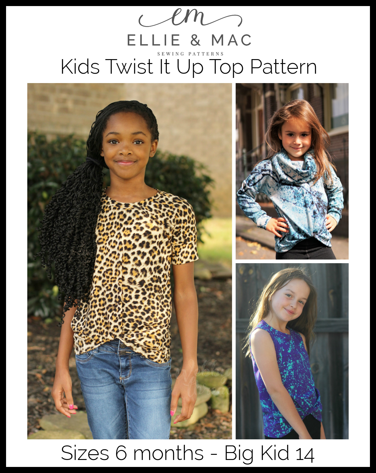 Kid's Twist It Up Top Pattern