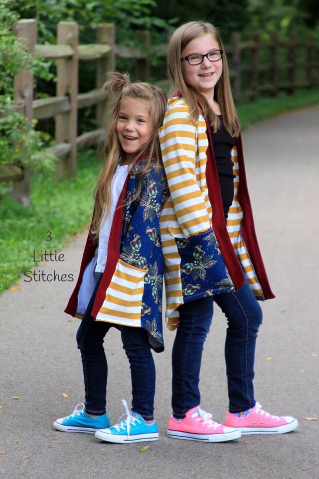 Go Exploring Cardigan Pattern BUNDLE PACK (adult's & kid's)