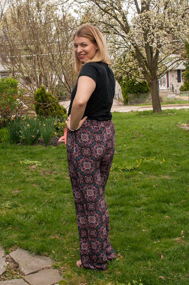 Women's Feel Pretty Pants Pattern - Ellie and Mac, Digital (PDF) Sewing Patterns | USA, Canada, UK, Australia