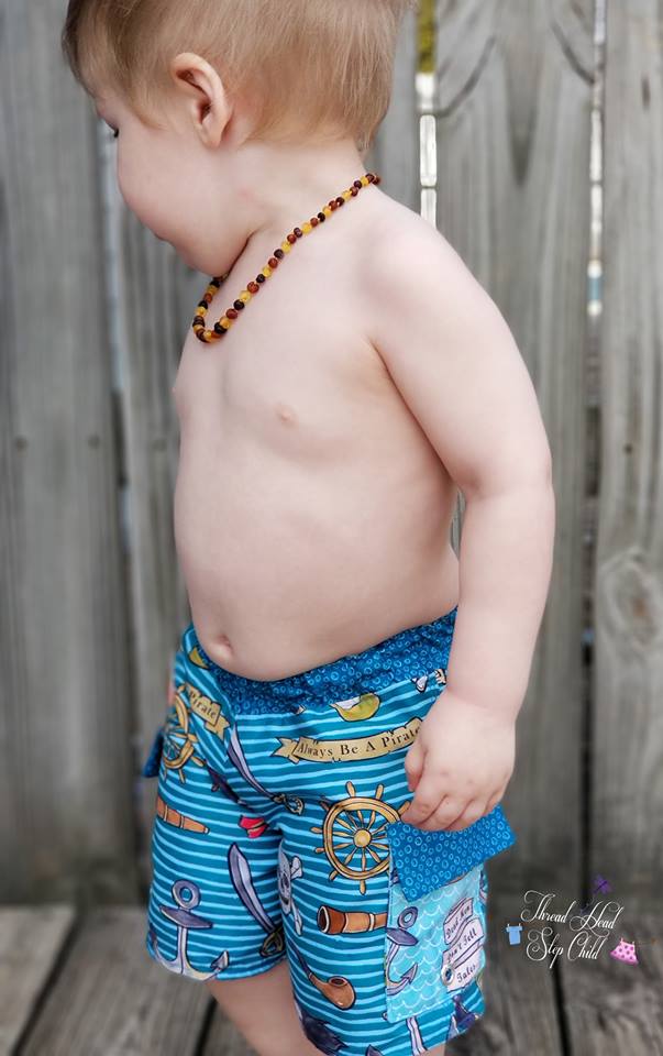 Boy's High Tide Boardshorts & Swim Briefs Pattern - Ellie and Mac, Digital (PDF) Sewing Patterns | USA, Canada, UK, Australia