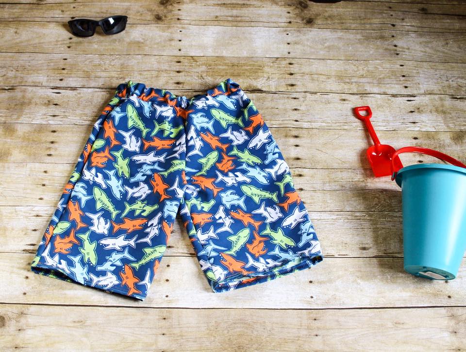 Boy's High Tide Boardshorts & Swim Briefs Pattern - Ellie and Mac, Digital (PDF) Sewing Patterns | USA, Canada, UK, Australia