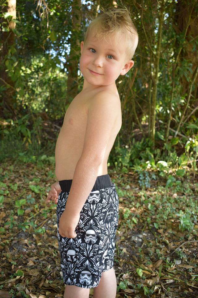 Boy's High Tide Boardshorts & Swim Briefs Pattern - Ellie and Mac, Digital (PDF) Sewing Patterns | USA, Canada, UK, Australia