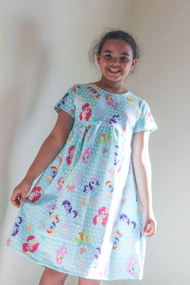 Girl's 90's Dress Pattern - Ellie and Mac, Digital (PDF) Sewing Patterns | USA, Canada, UK, Australia