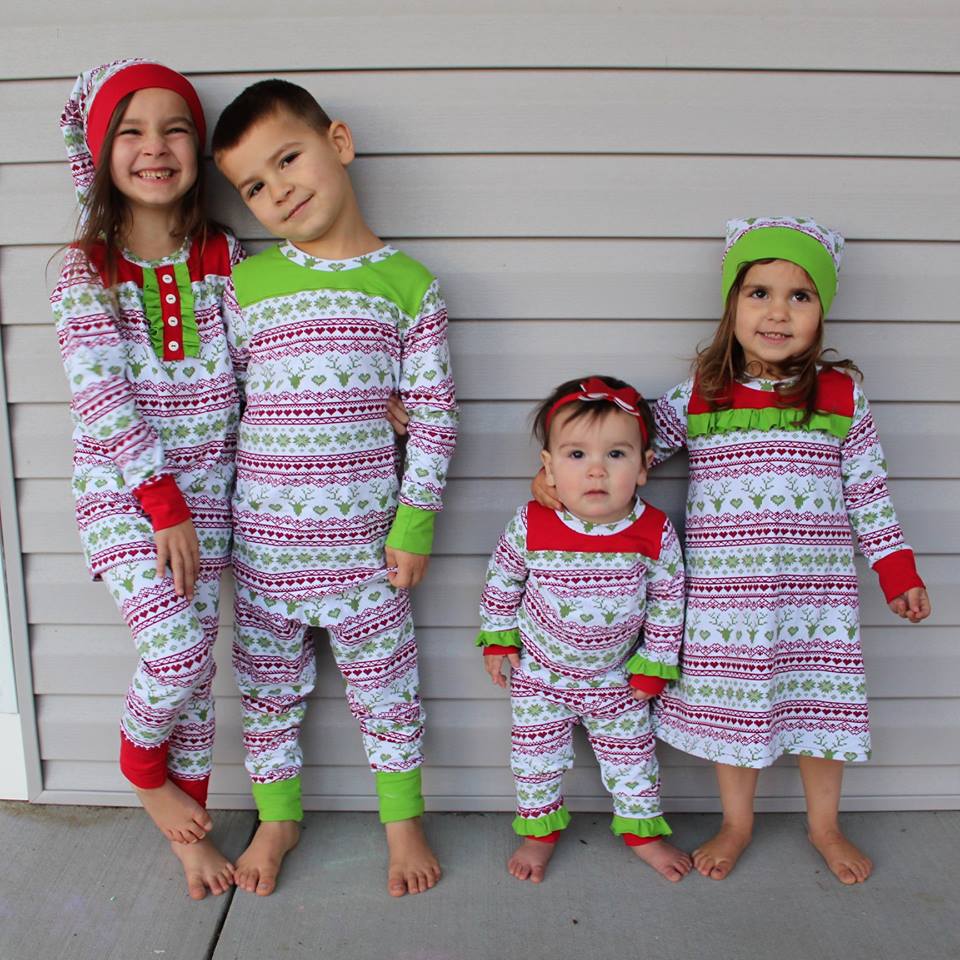 Kids Grow With Me Pajama Pattern