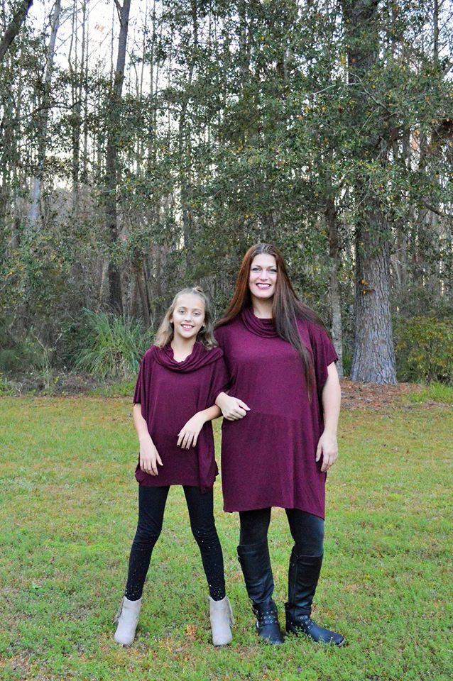 Girl's Sugar n' Spice Poncho Pattern Wacky - Ellie and Mac, Digital (PDF) Sewing Patterns | USA, Canada, UK, Australia