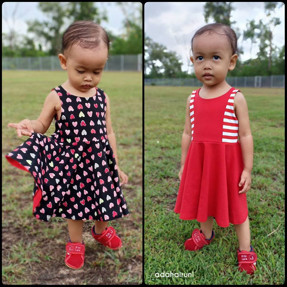 Girl's Reversible Dress Pattern - Ellie and Mac, Digital (PDF) Sewing Patterns | USA, Canada, UK, Australia