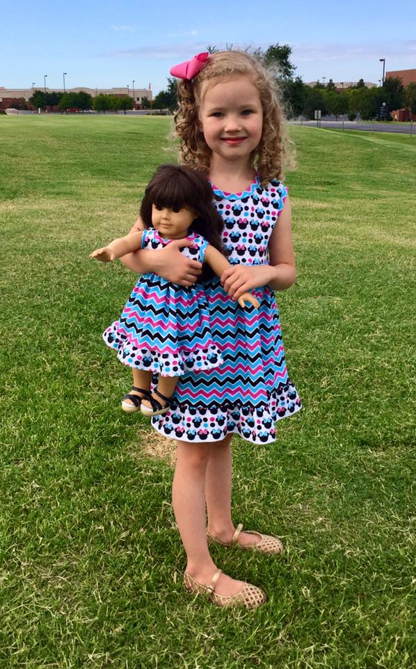 Simply Sweet Doll Dress Pattern - Ellie and Mac, Digital (PDF) Sewing Patterns | USA, Canada, UK, Australia