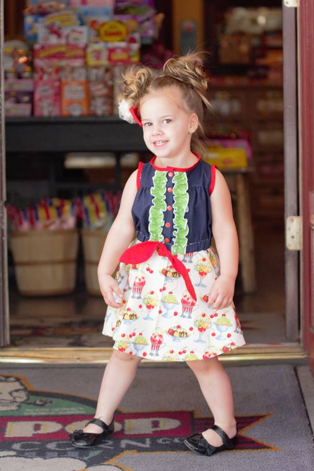 Girl's Sunkissed Dress Pattern - Ellie and Mac, Digital (PDF) Sewing Patterns | USA, Canada, UK, Australia