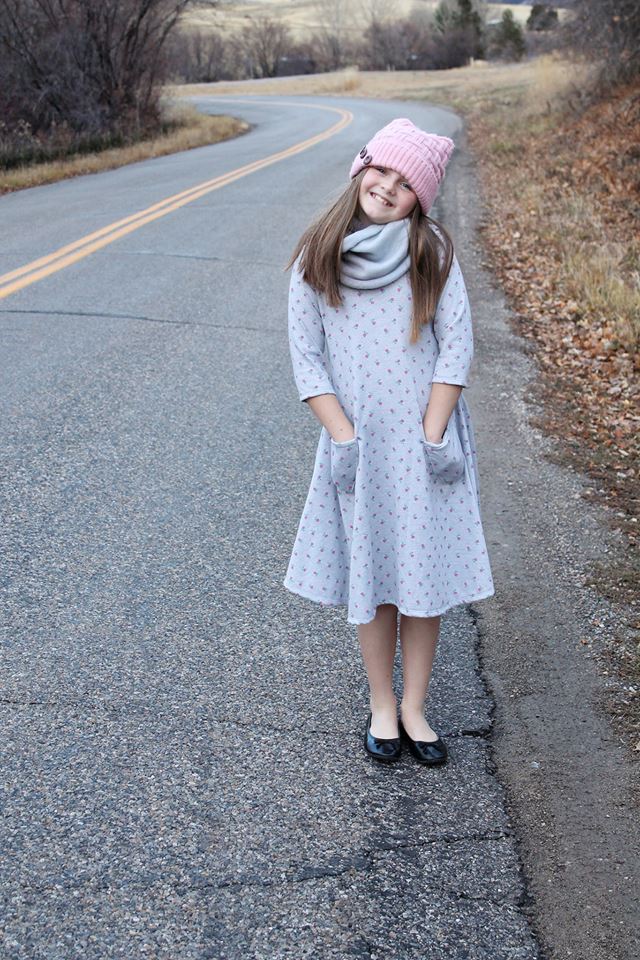 Girl's Sweetie Tunic & Dress Pattern - Ellie and Mac, Digital (PDF) Sewing Patterns | USA, Canada, UK, Australia