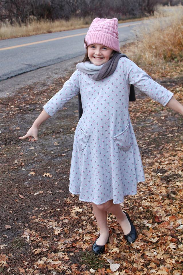 Girl's Sweetie Tunic & Dress Pattern - Ellie and Mac, Digital (PDF) Sewing Patterns | USA, Canada, UK, Australia