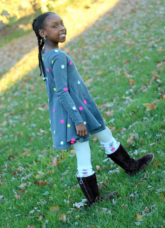 Girl's Sweetie Tunic & Dress Pattern - Ellie and Mac, Digital (PDF) Sewing Patterns | USA, Canada, UK, Australia