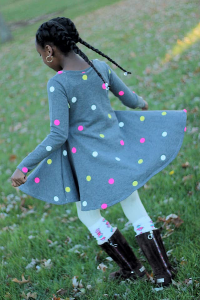 Girl's Sweetie Tunic & Dress Pattern - Ellie and Mac, Digital (PDF) Sewing Patterns | USA, Canada, UK, Australia