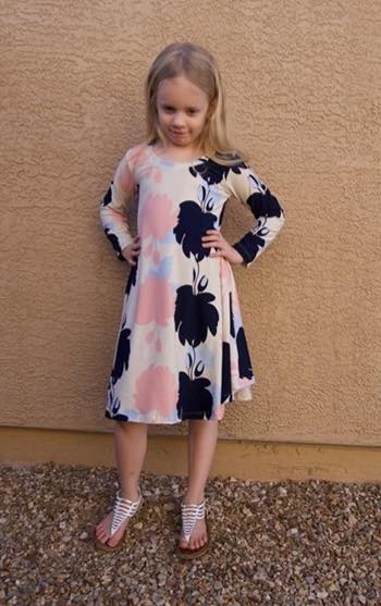 Girl's Sweetie Tunic & Dress Pattern - Ellie and Mac, Digital (PDF) Sewing Patterns | USA, Canada, UK, Australia