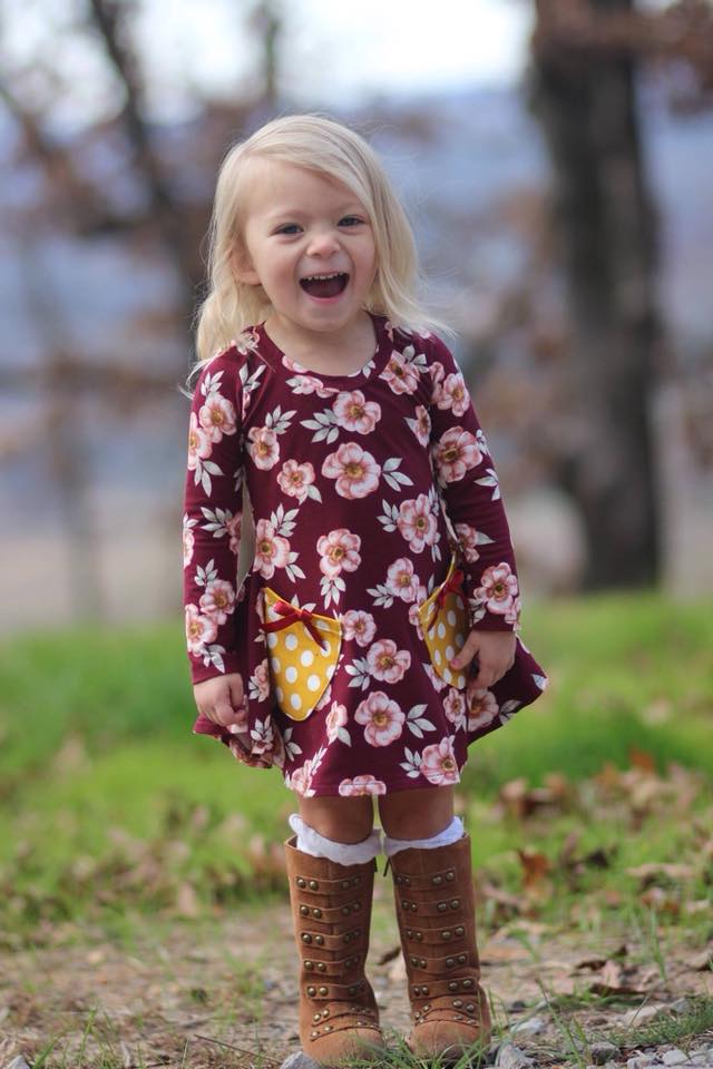 Girl's Sweetie Tunic & Dress Pattern - Ellie and Mac, Digital (PDF) Sewing Patterns | USA, Canada, UK, Australia