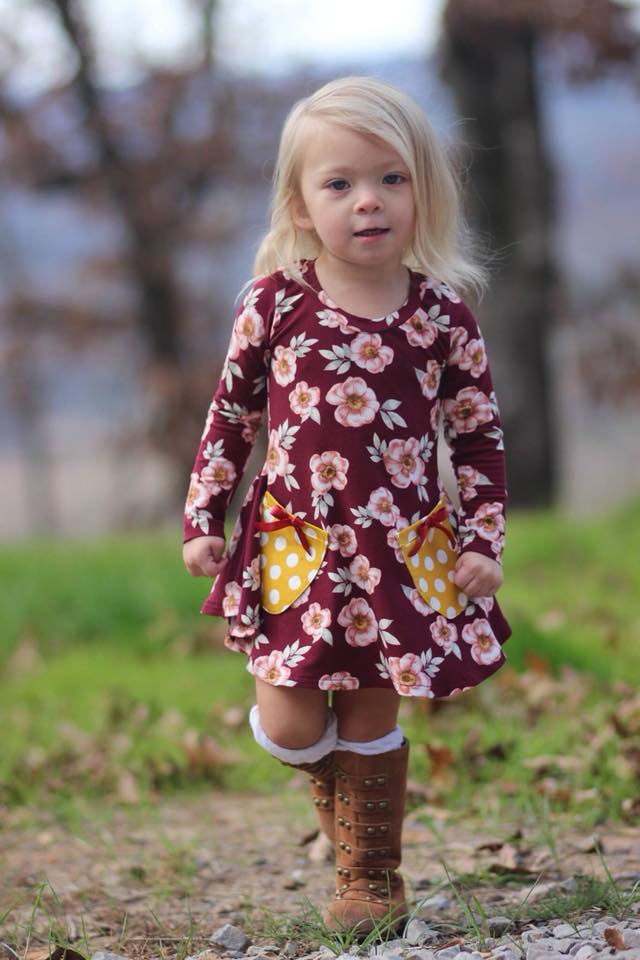 Girl's Sweetie Tunic & Dress Pattern - Ellie and Mac, Digital (PDF) Sewing Patterns | USA, Canada, UK, Australia