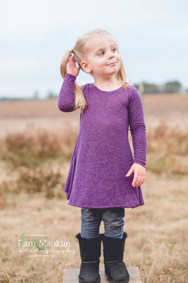 Girl's Sweetie Tunic & Dress Pattern - Ellie and Mac, Digital (PDF) Sewing Patterns | USA, Canada, UK, Australia