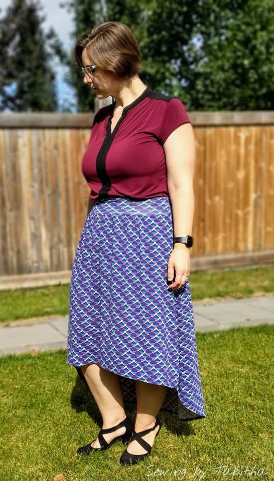 Women's Trendsetter Skirt Pattern Wacky - Ellie and Mac, Digital (PDF) Sewing Patterns | USA, Canada, UK, Australia