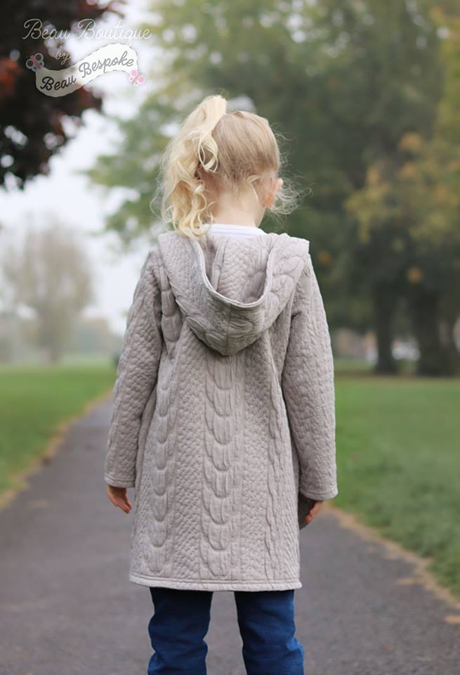 Girl's True Crush Cardigan Pattern - Ellie and Mac, Digital (PDF) Sewing Patterns | USA, Canada, UK, Australia