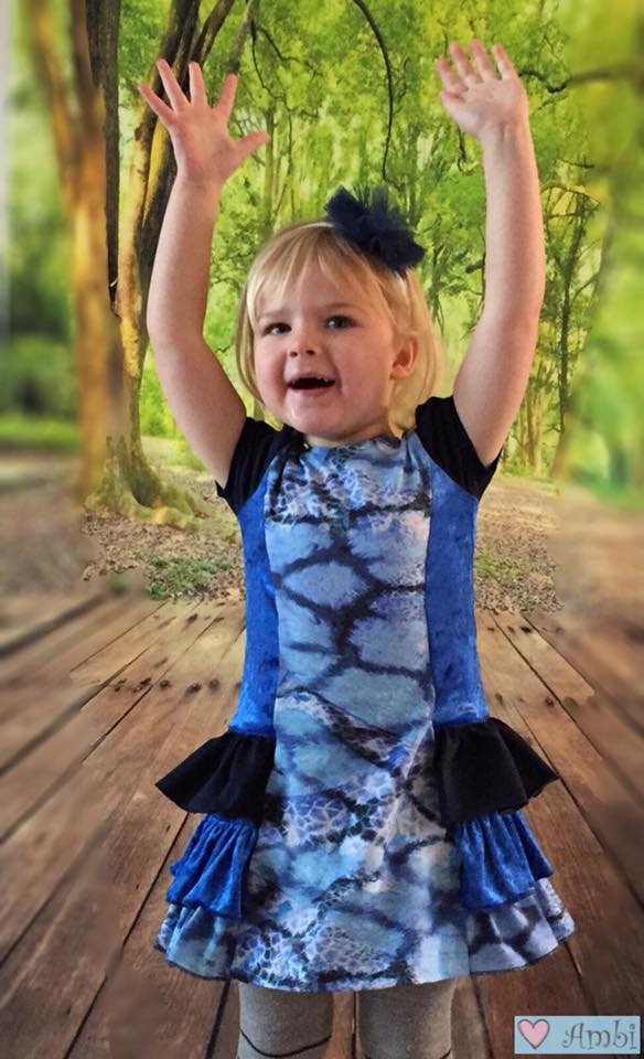 Girl's With Love Dress Pattern - Ellie and Mac, Digital (PDF) Sewing Patterns | USA, Canada, UK, Australia