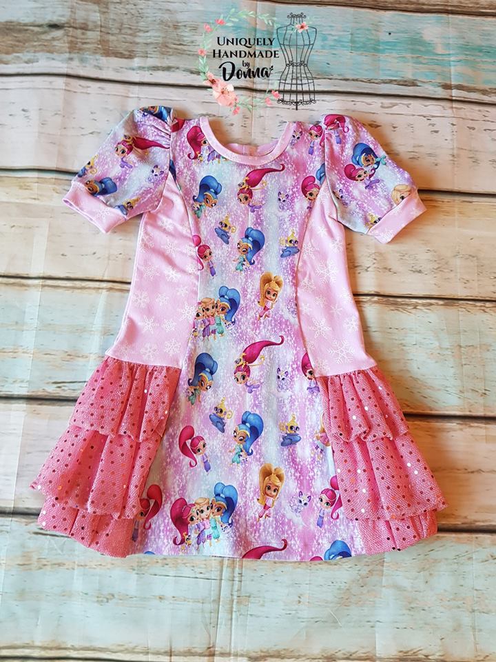 Girl's With Love Dress Pattern - Ellie and Mac, Digital (PDF) Sewing Patterns | USA, Canada, UK, Australia