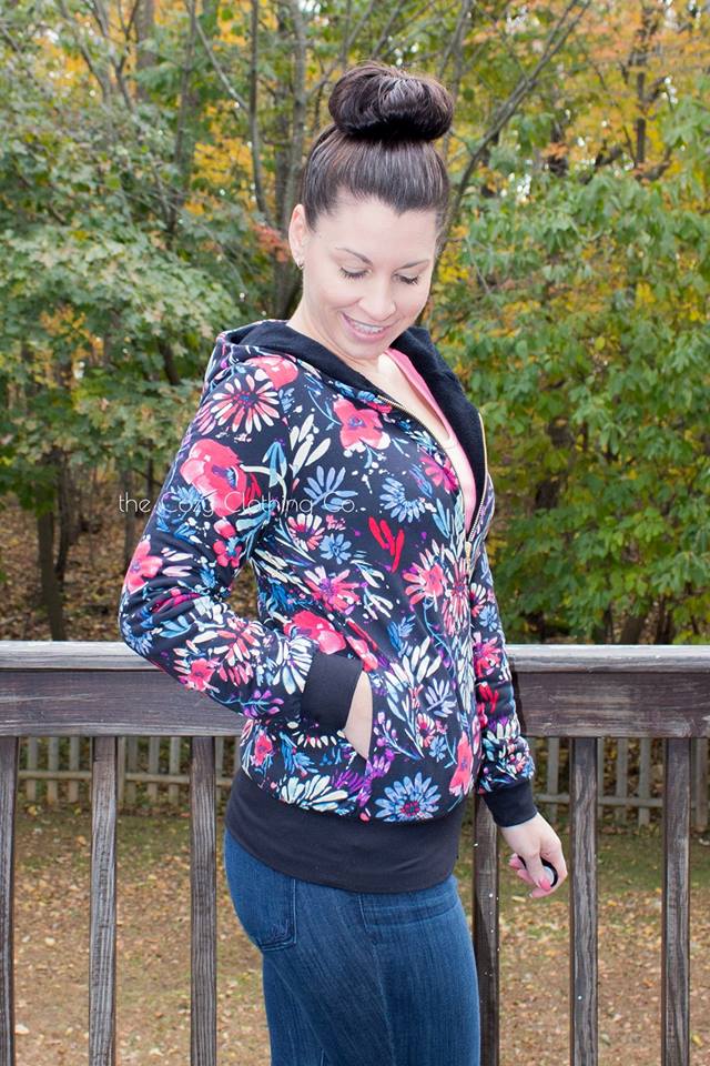 Zip It Jacket Pattern (Curvy Size Chart)