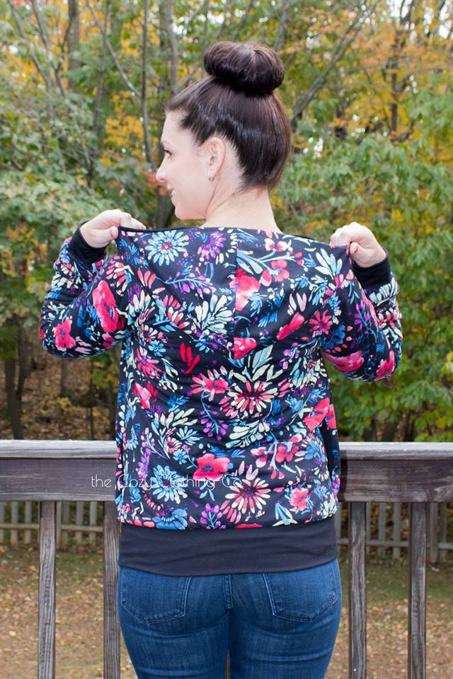 Zip It Jacket Pattern (Curvy Size Chart)