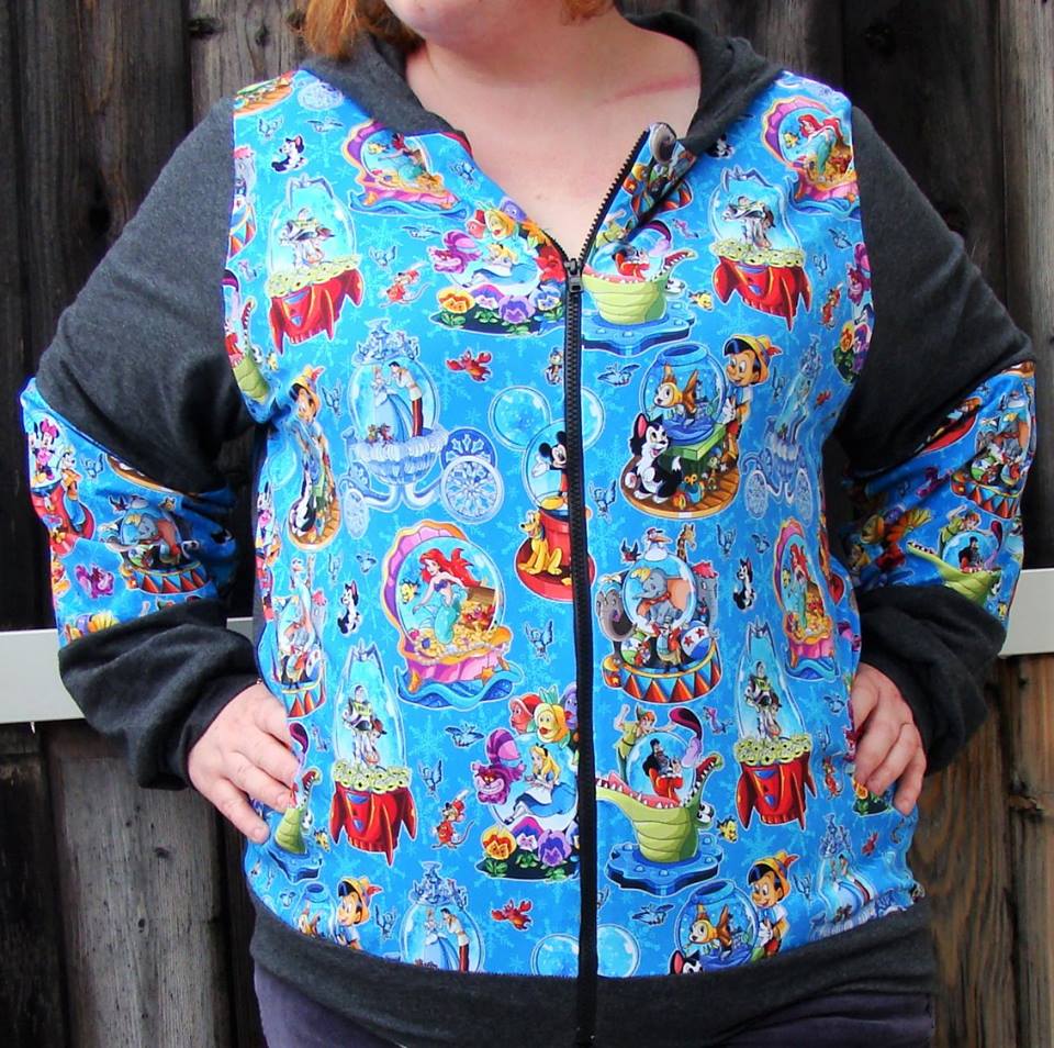 Zip It Jacket Pattern (Curvy Size Chart)