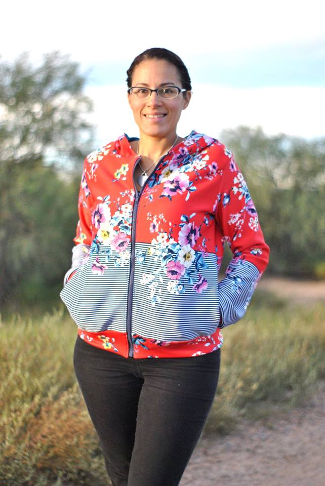 Zip It Jacket Pattern (Curvy Size Chart)