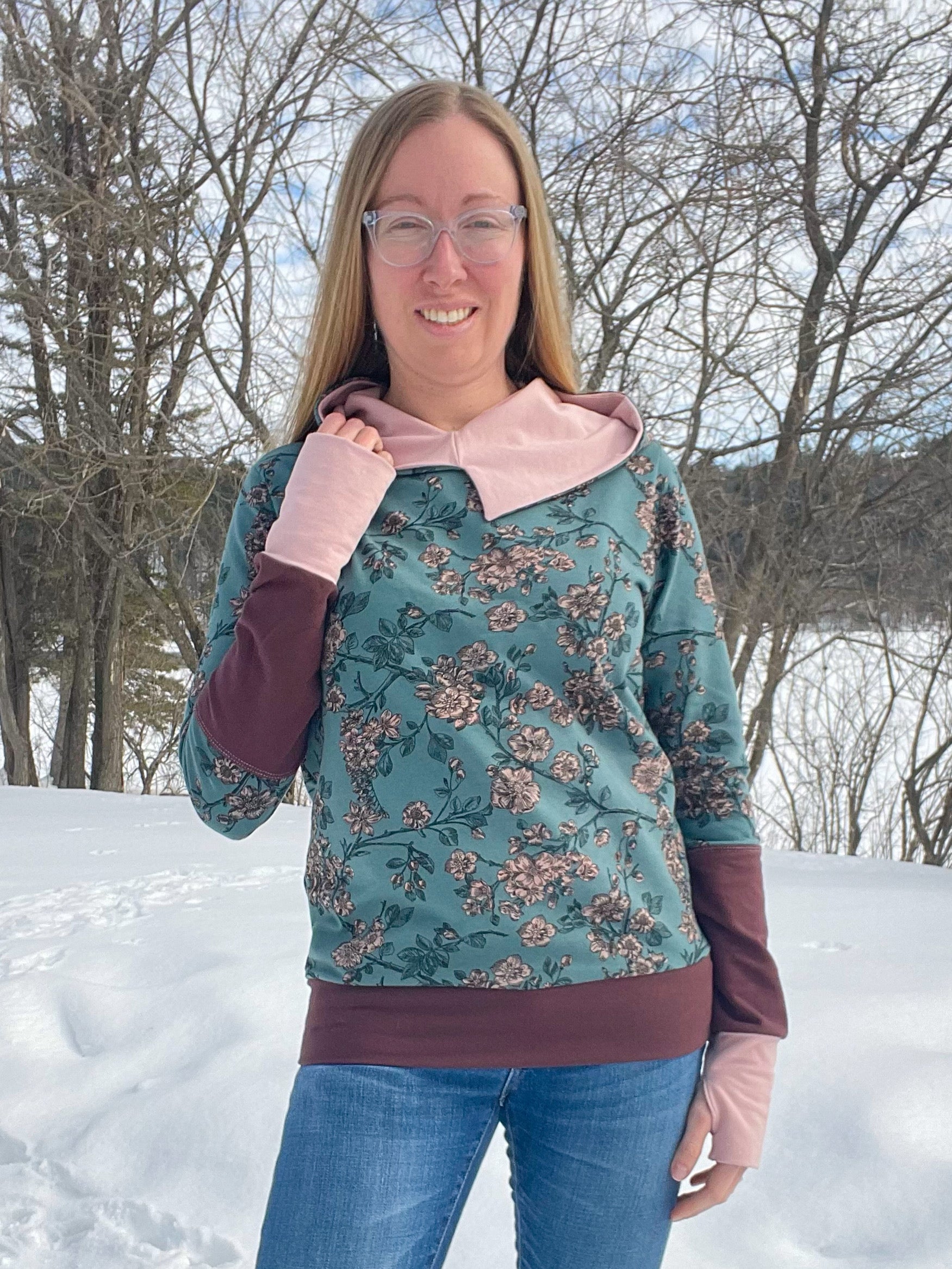 Adventurous Mock Neck & Hoodie Pattern