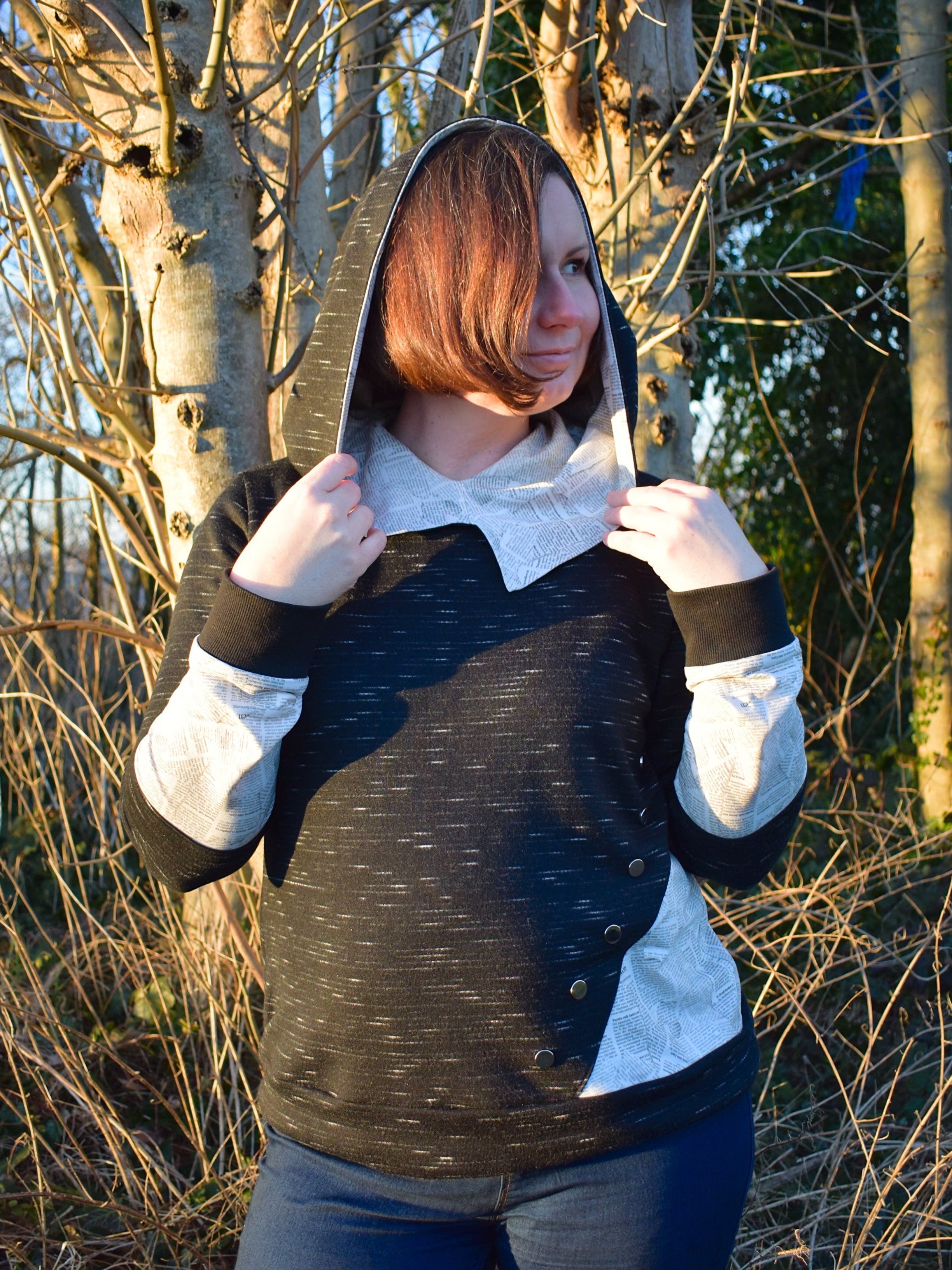 Adventurous Mock Neck & Hoodie Pattern