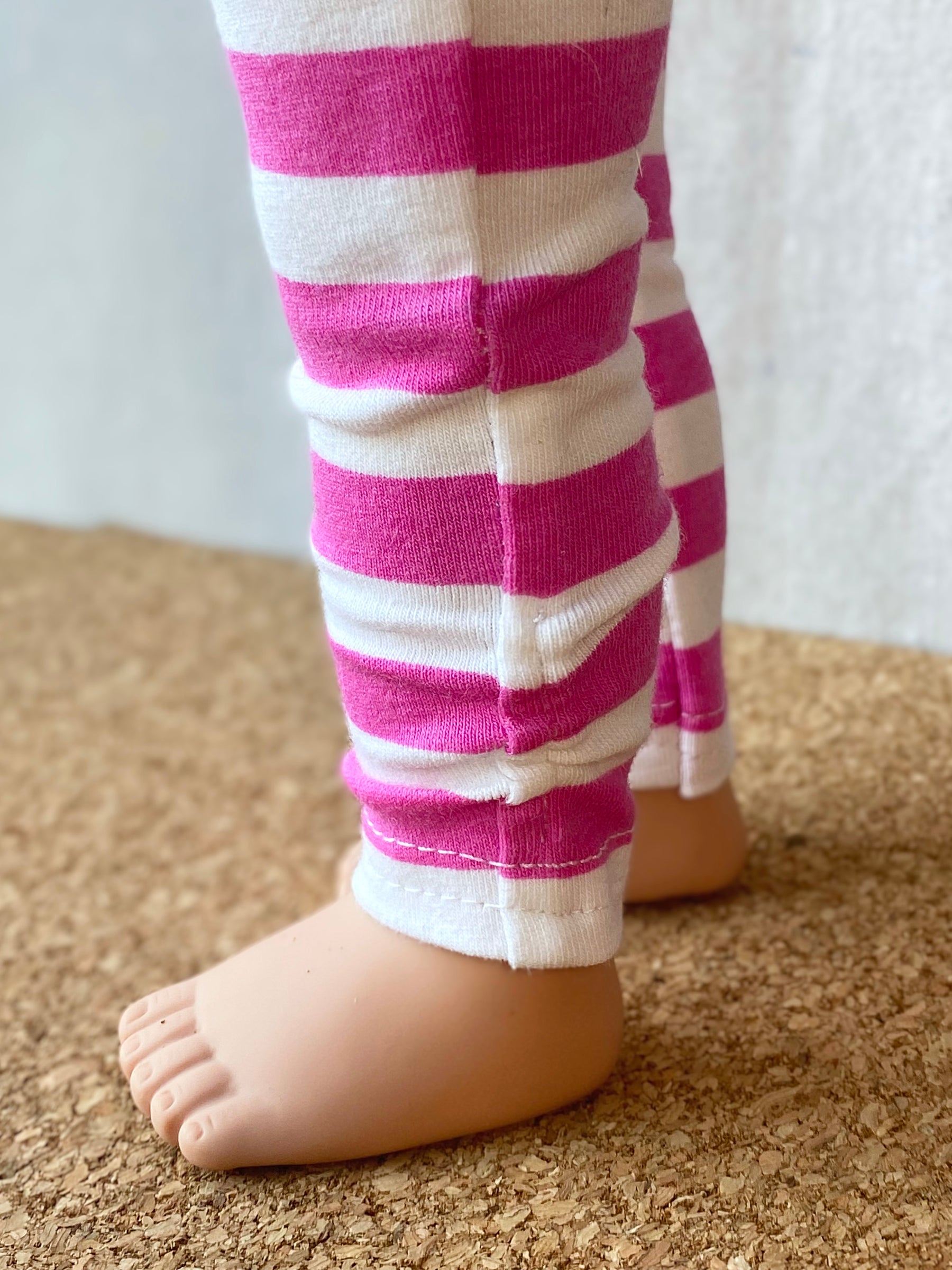 Lolly's Pop Stripe Leggings Sizes 2T to 14 Kids PDF Pattern