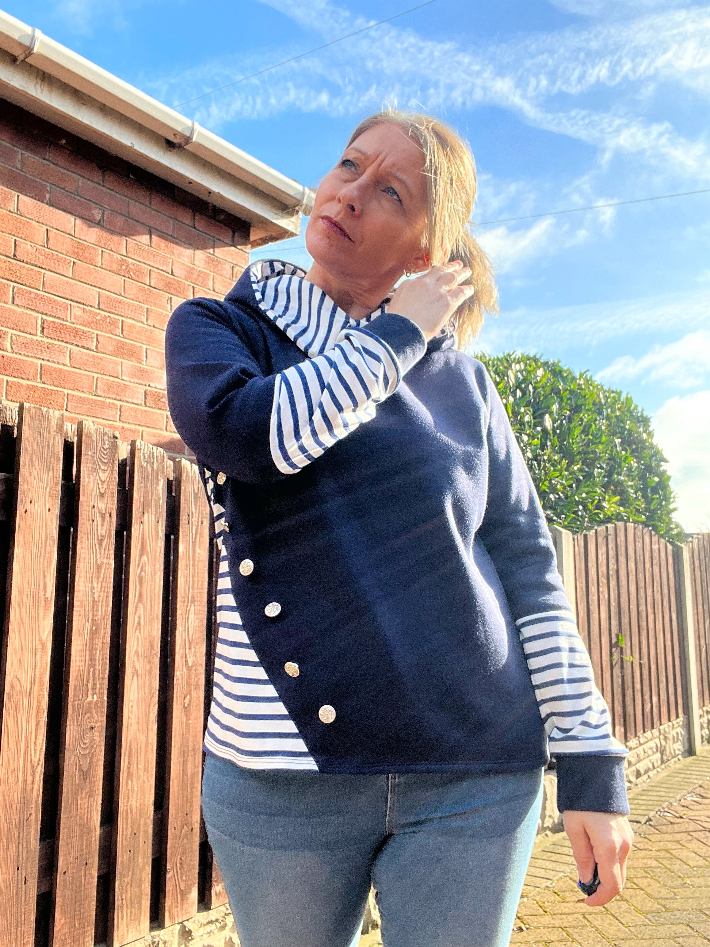 Adventurous Mock Neck & Hoodie Pattern