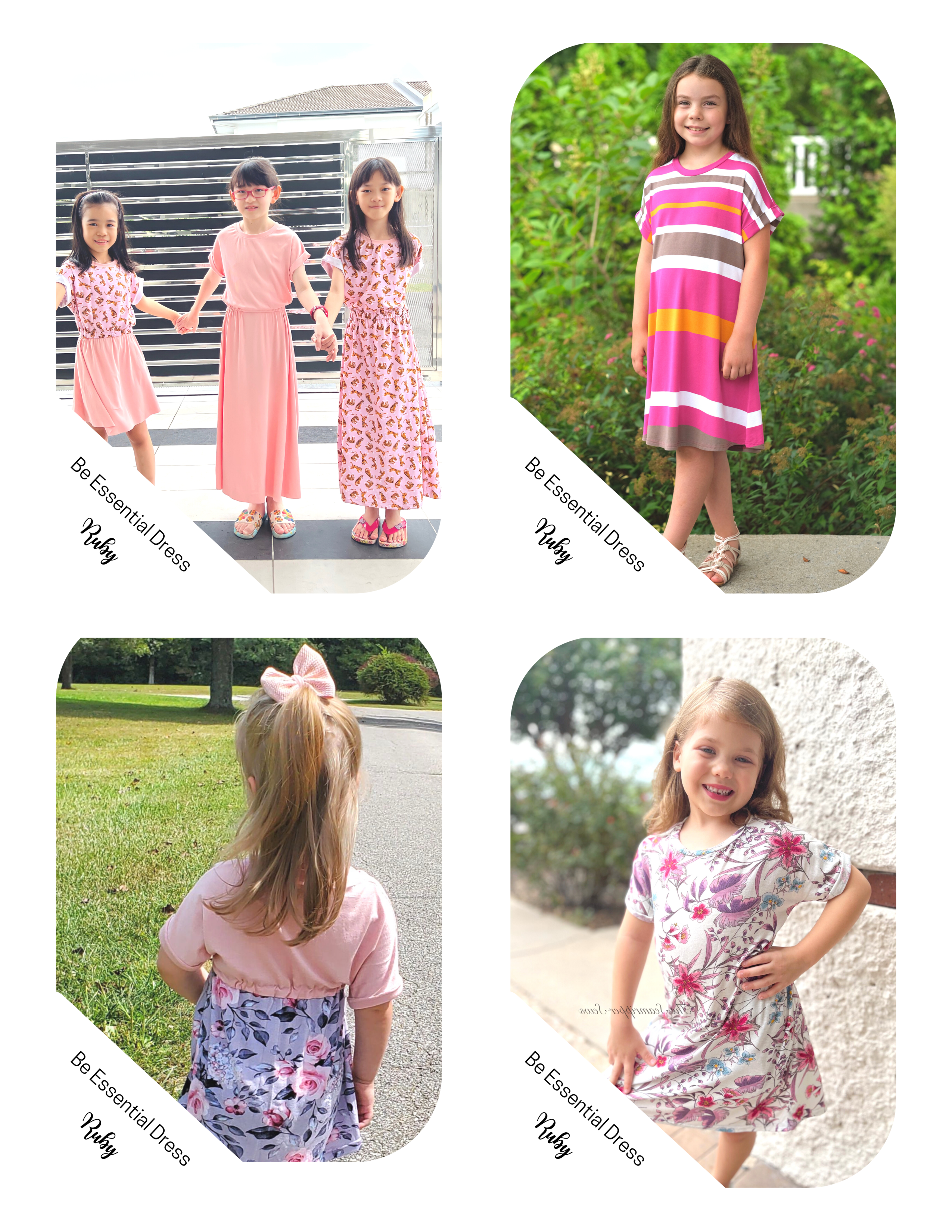 Kids Essential Dolman Dress