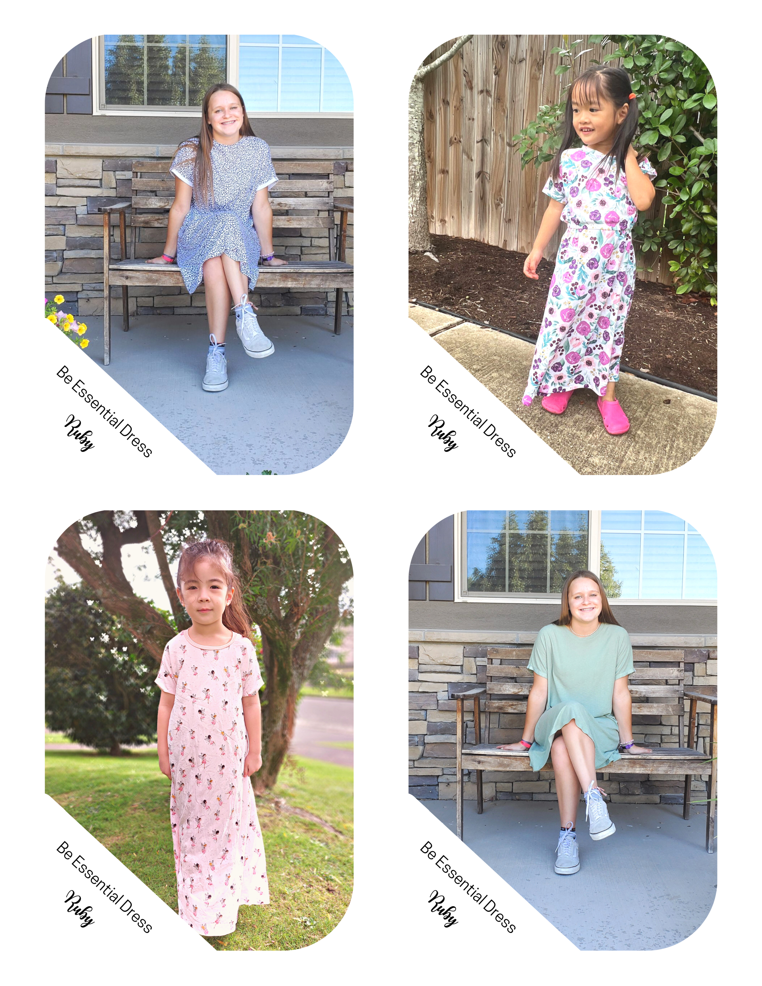 Kids Essential Dolman Dress