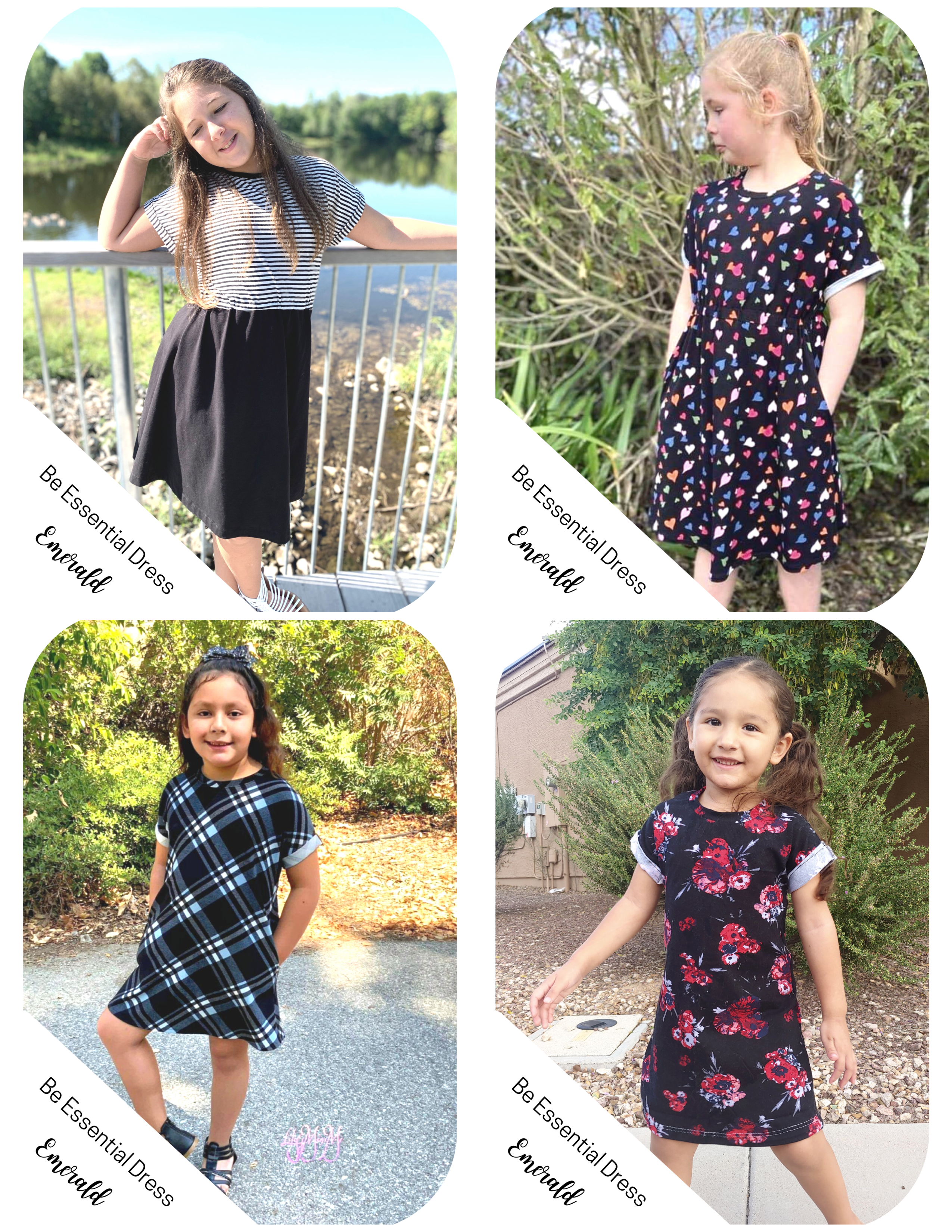 Kids Essential Dolman Dress