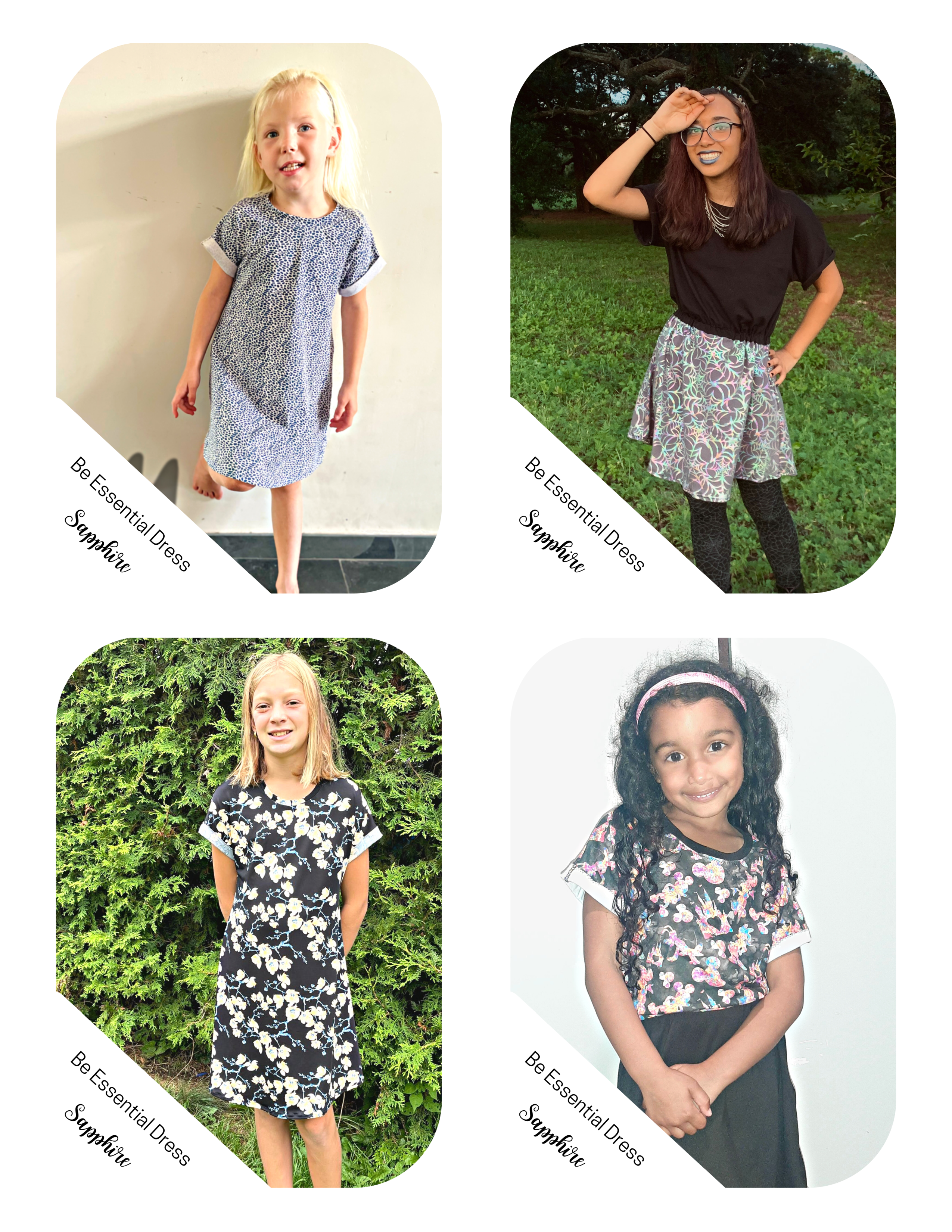 Kids Essential Dolman Dress