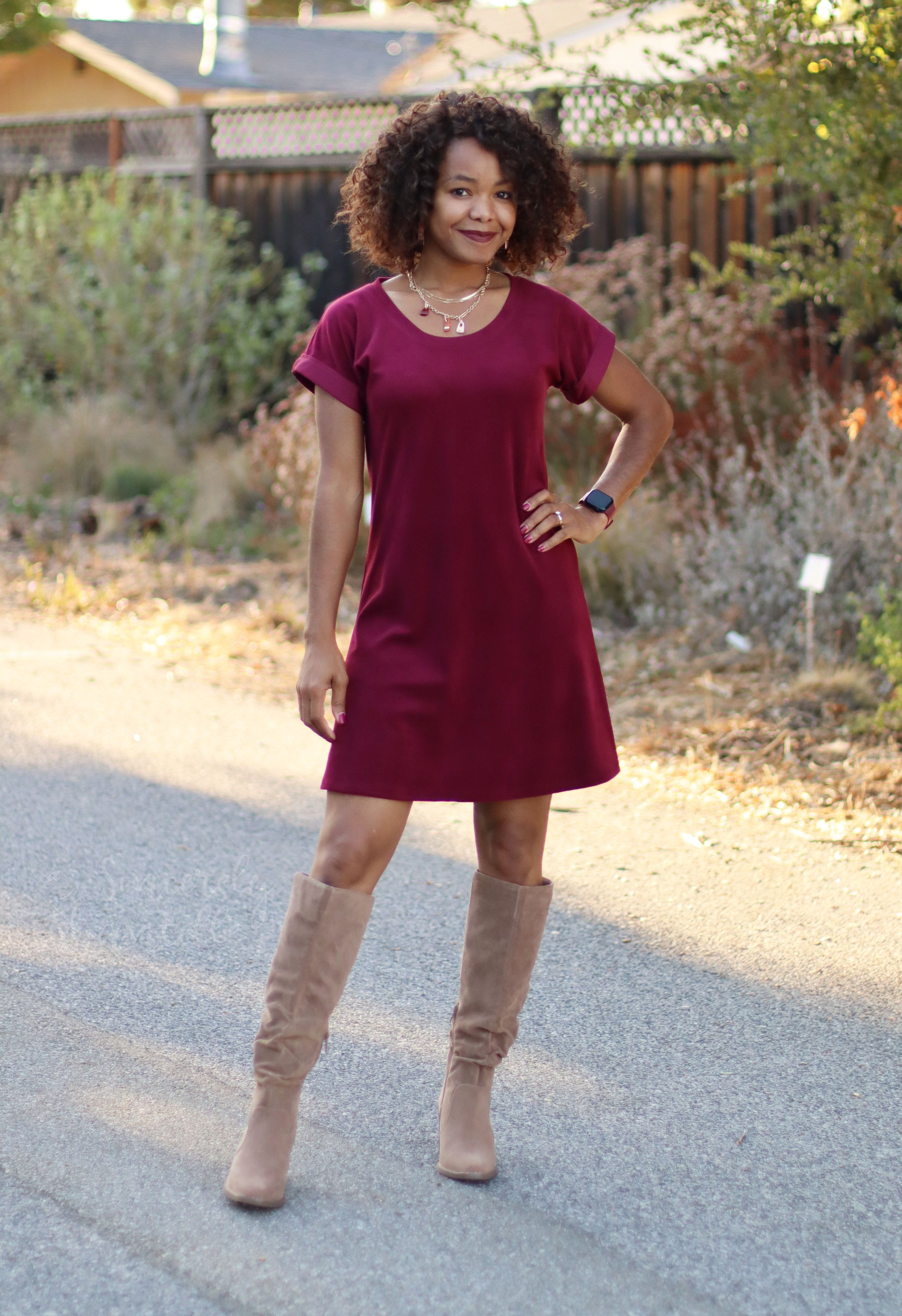 Adult Essential Dolman Dress