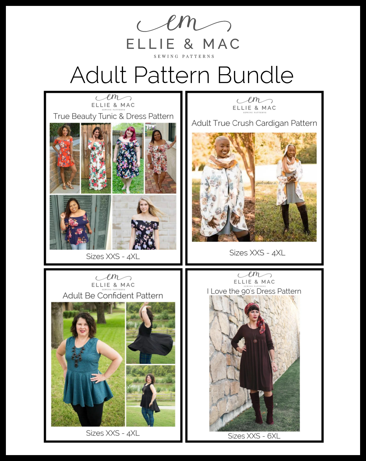 Adult Pattern Bundle 1