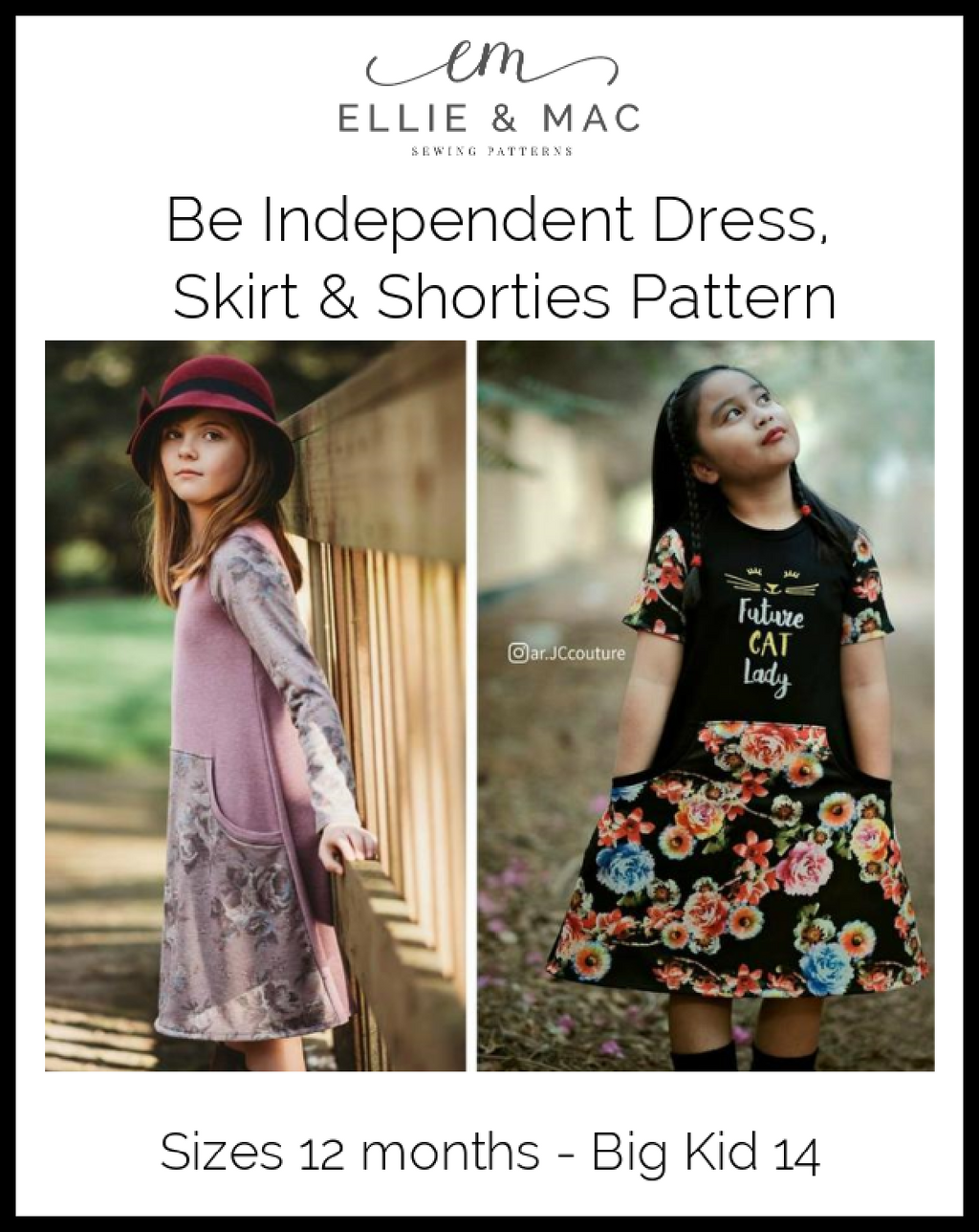 Be Determined Top, Tunic & Dress Pattern