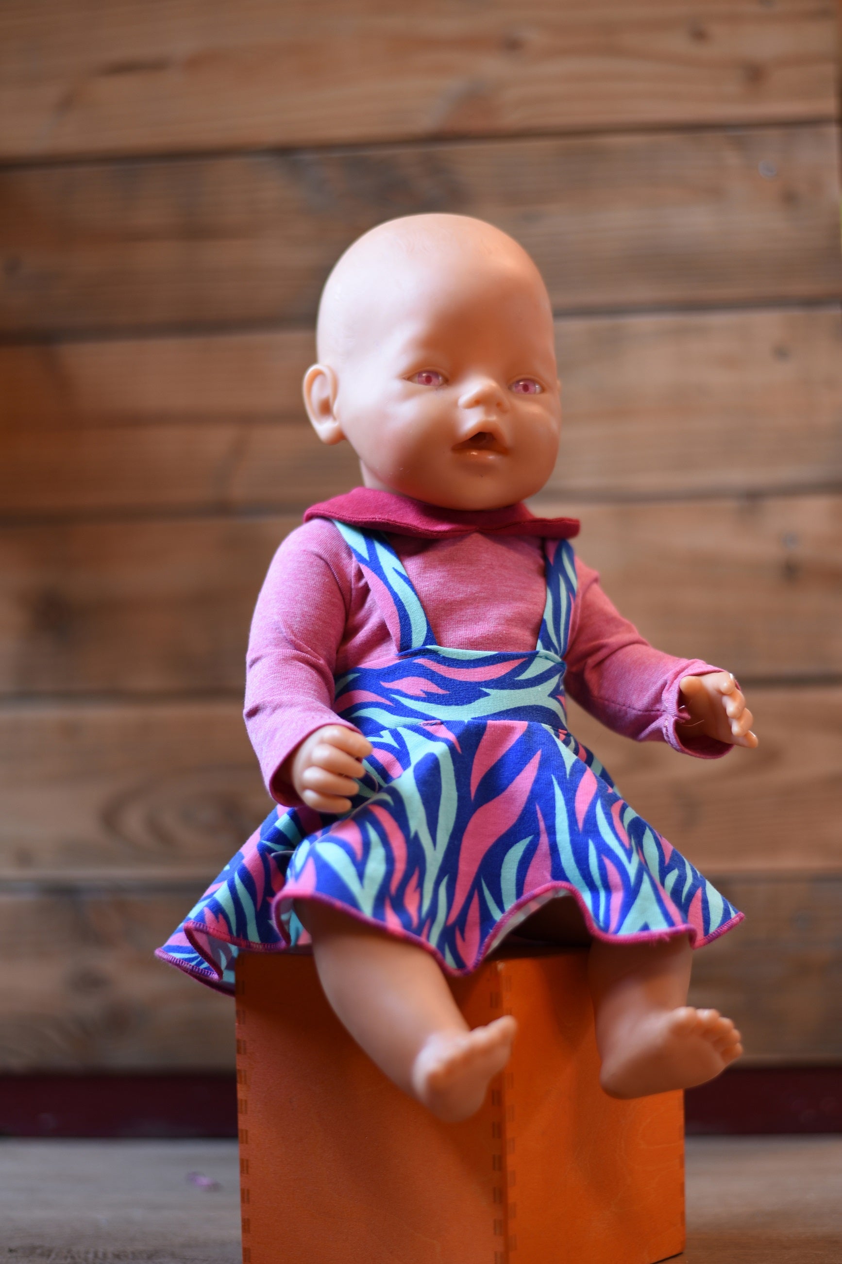 Sitting Pretty Top & Be Smart Jumper Doll Pattern