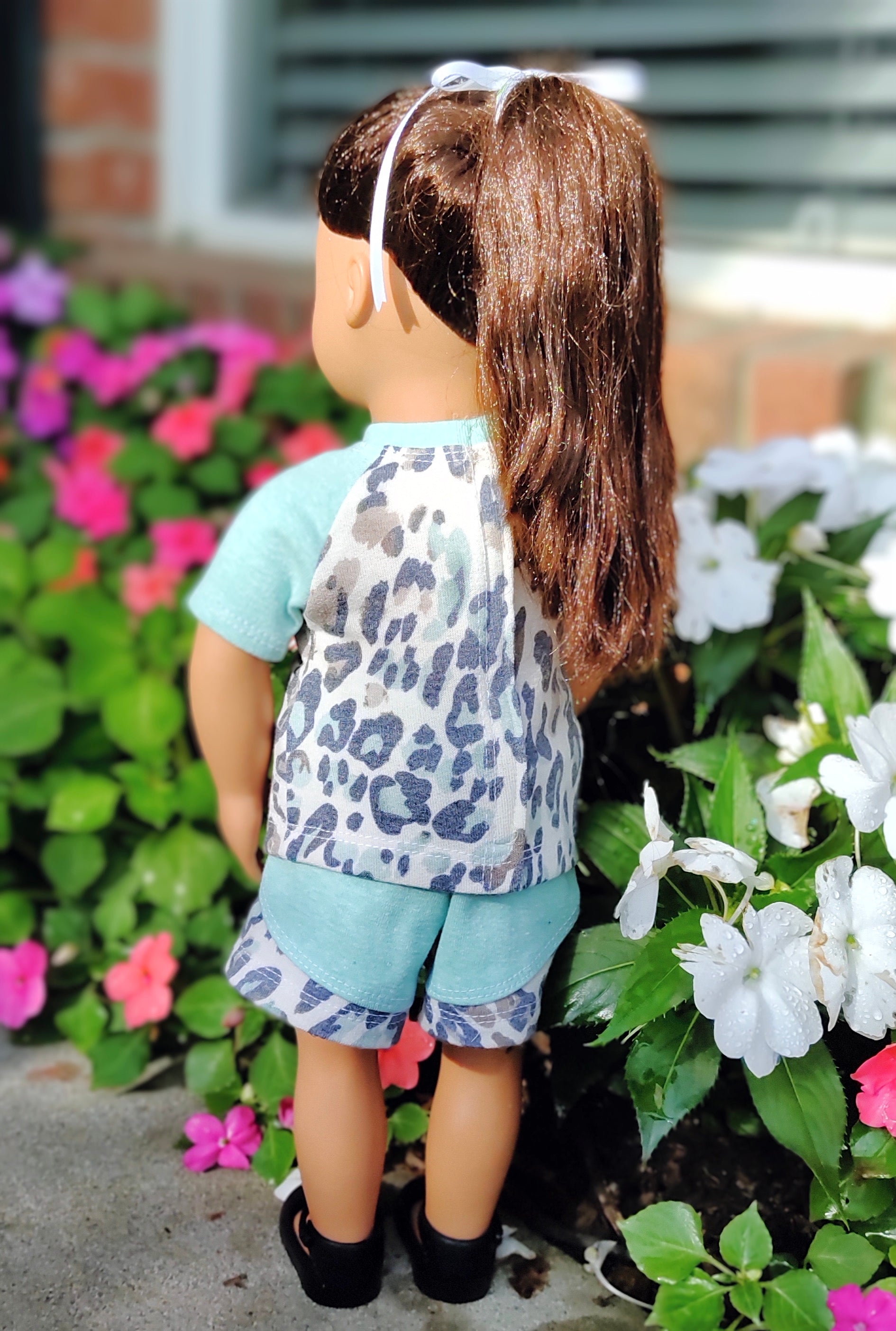 Be Active Shorts & Raglan Tee Doll Pattern Set