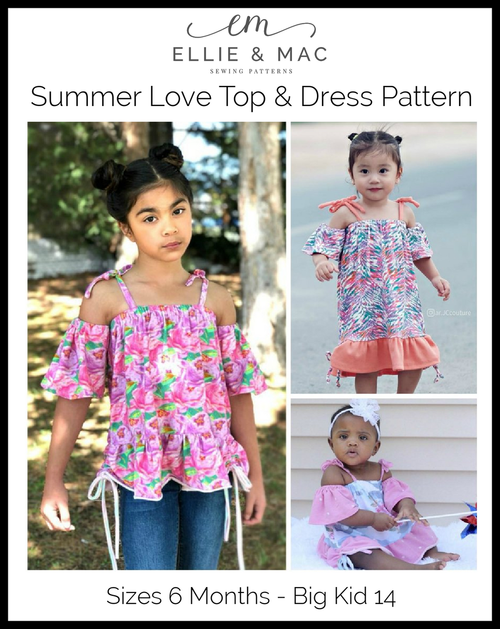 Kids With Love Dress Pattern